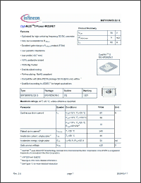 Click here to download BSF050N03LQ3G Datasheet