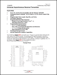 Click here to download IA16450-PDW40C Datasheet