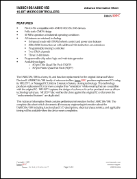 Click here to download IA80C188TQF80I Datasheet