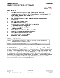 Click here to download IA8344-PDW40I-01 Datasheet