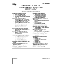 Click here to download E28F002BV-T60 Datasheet