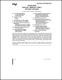 Click here to download DA28F160S5-100 Datasheet