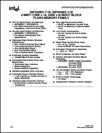 Click here to download PA28F200BX80 Datasheet