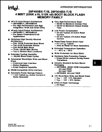 Click here to download E28F004BX-B70 Datasheet