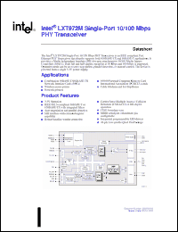 Click here to download DJLXT972MLCA4 Datasheet