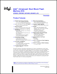 Click here to download GE28F160C3TD70 Datasheet