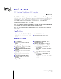 Click here to download FLLXT971ABEA4 Datasheet