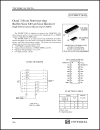 Click here to download IN74HCT244AN Datasheet