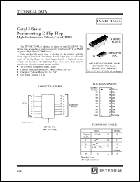 Click here to download IN74HCT574AN Datasheet