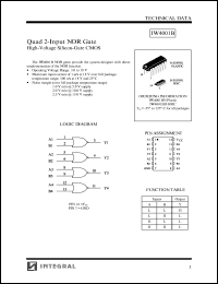 Click here to download IW4001BD Datasheet