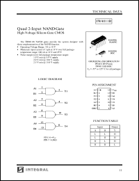 Click here to download IW4011BD Datasheet