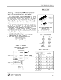 Click here to download IW4053BDW Datasheet