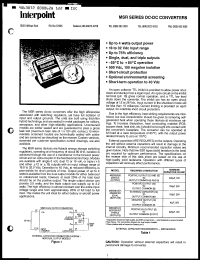 Click here to download MSR28515T Datasheet