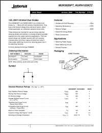 Click here to download MUR3020PT Datasheet