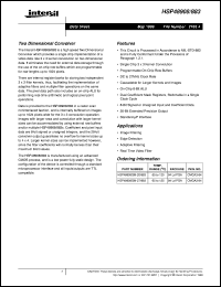 Click here to download HSP48908/883 Datasheet