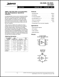 Click here to download HA-2525 Datasheet