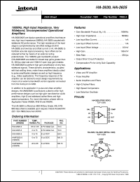 Click here to download HA-2625 Datasheet