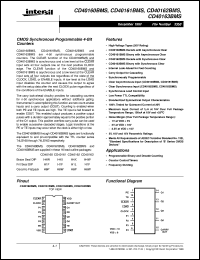 Click here to download CD40160BMS Datasheet