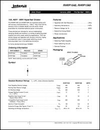 Click here to download RHRP1560 Datasheet