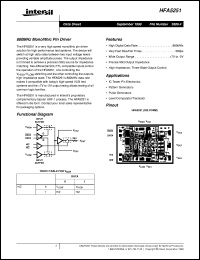 Click here to download HFA5251 Datasheet