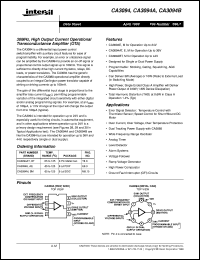 Click here to download CA3094B Datasheet