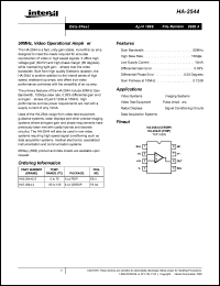 Click here to download HA3-2544-2 Datasheet