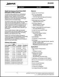 Click here to download ISL6526CB Datasheet