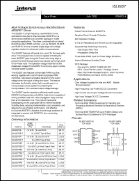 Click here to download ISL6207HBZ Datasheet