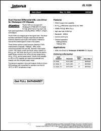 Click here to download EL1529IL-T7 Datasheet