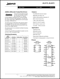 Click here to download EL5373IU Datasheet