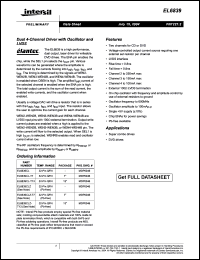 Click here to download EL6839CL-T7 Datasheet