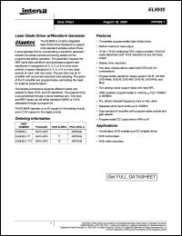 Click here to download EL6935CL Datasheet