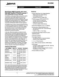 Click here to download ISL6564CR-T Datasheet