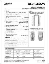 Click here to download 5962F9670701VXC Datasheet