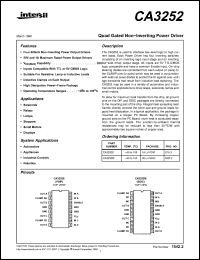 Click here to download CA3252E Datasheet