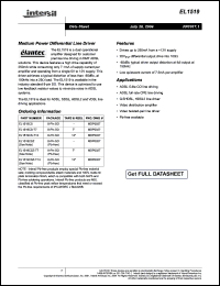 Click here to download EL1519 Datasheet