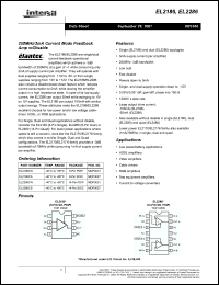 Click here to download EL2186 Datasheet