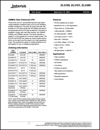 Click here to download EL5300IU Datasheet