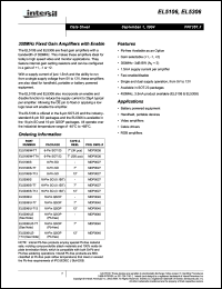 Click here to download EL5306IS-T13 Datasheet