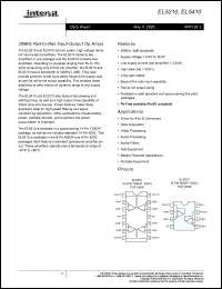 Click here to download EL5410CR Datasheet