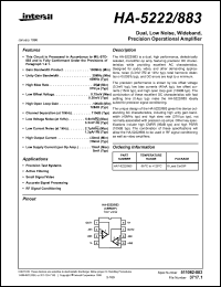 Click here to download HA-5222883 Datasheet