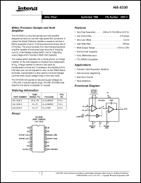 Click here to download HA1-5330-5 Datasheet