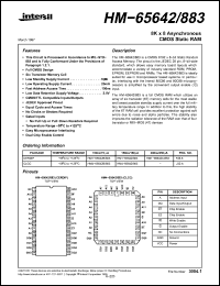 Click here to download HM1-65642B883 Datasheet