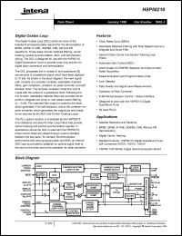 Click here to download HSP50210JC-52 Datasheet