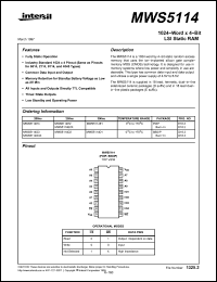 Click here to download MWS5114D1 Datasheet