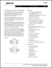 Click here to download X5083V8I-2.7A Datasheet