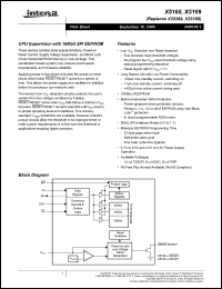 Click here to download X5169PZ Datasheet