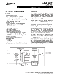Click here to download X4045PZ-2.7 Datasheet