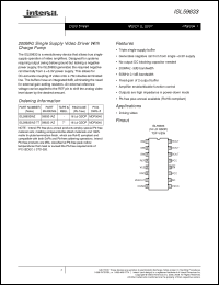 Click here to download ISL59833 Datasheet