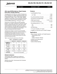 Click here to download ISL43L121IRZ-T Datasheet